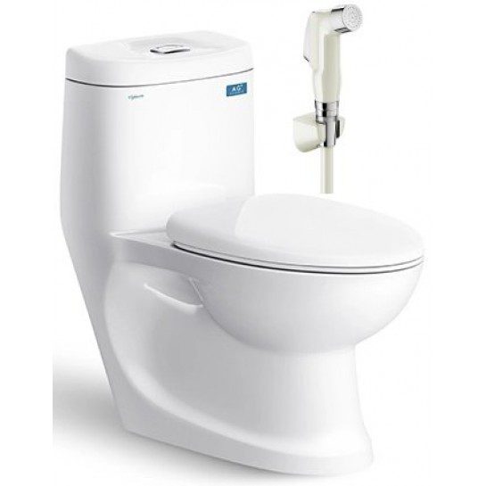 Bồn Cầu VIGLACERA C0504 1 Khối Nắp Êm V39M