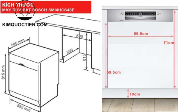 Máy rửa bát Bosch HMH.SMI4HCS48E