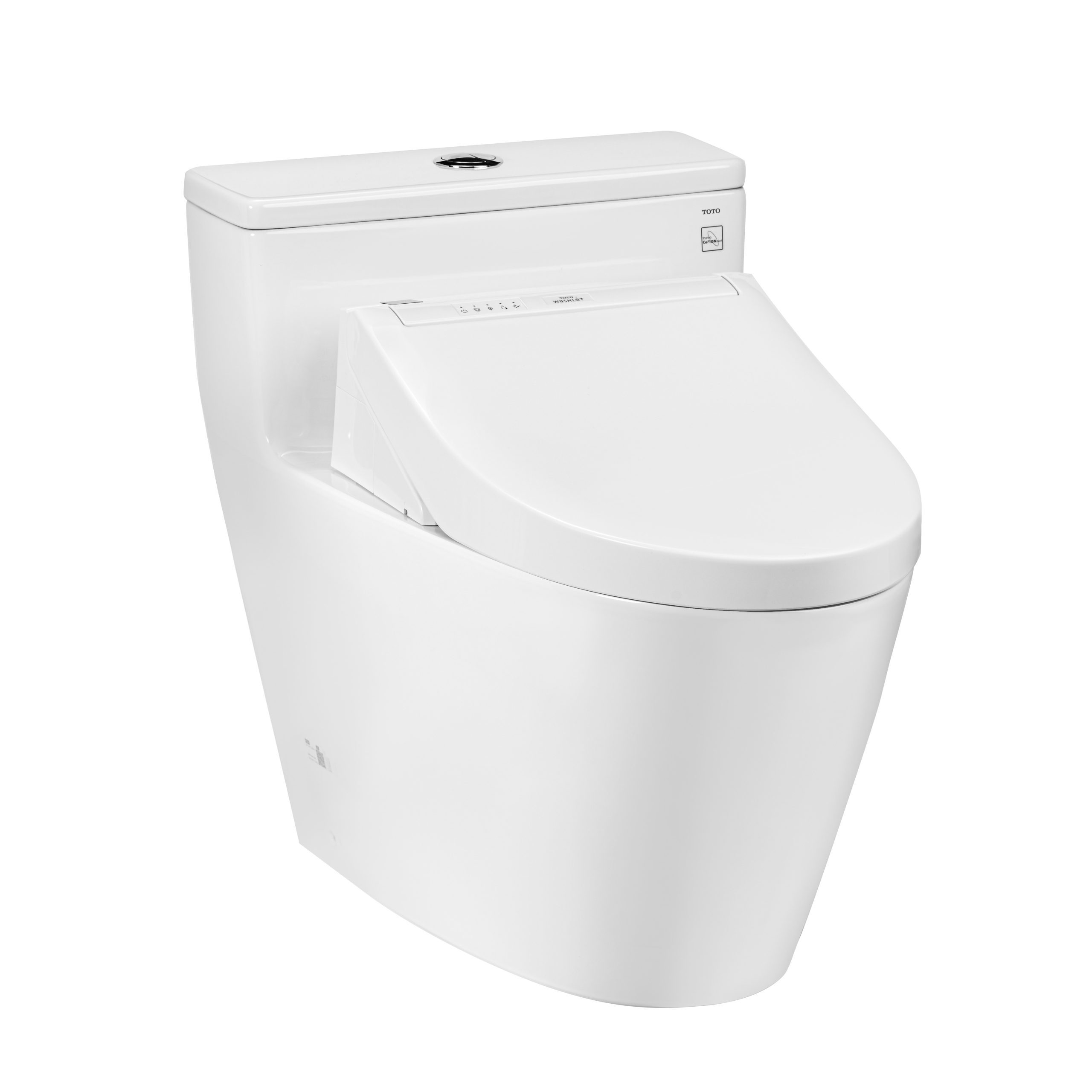 Bồn Cầu WASHLET TOTO MS625DW14 1 Khối Kèm Nắp Điện Tử TCF24460AAA (220V)