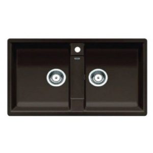 Bồn Rửa Chén Blancozia 9 567.68.349 Hai Hộc Màu Đen