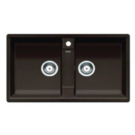 Bồn Rửa Chén Blancozia 9 567.68.349 Hai Hộc Màu Đen