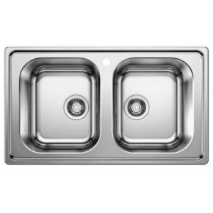 Bồn Rửa Chén Blanco - DINAS 8 570.27.219 Hai Hộc Inox 304