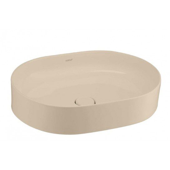 Chậu Rửa Lavabo COTTO C00343 MIR Đặt Bàn Màu Be