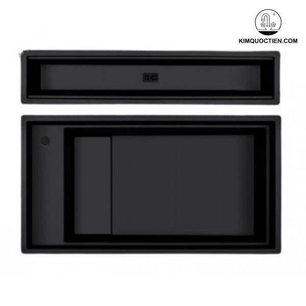 Chậu rửa chén đá MYST K86S - MYST K86L được làm từ đá Granite với ngăn lớn sâu rộng, phụ kiện tiện lợi, chống tràn, diệt khuẩn Nano Bạc, chịu nhiệt lên đến 345°C và dễ vệ sinh.