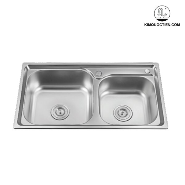 Chậu rửa Eurosun EU-8143E6 với inox cao cấp dày 0.8mm chống oxy hóa, thiết kế giảm ồn và chống tràn, mang đến vẻ đẹp, độ bền và sự tiện nghi cho căn bếp.