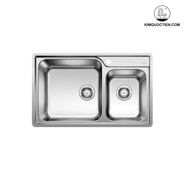 Chậu rửa chén Hafele Blanco LEMIS XL 8-IF có thiết kế hiện đại, kích thước lớn và lòng chậu sâu, giúp việc rửa chén trở nên dễ dàng và nhanh chóng hơn.