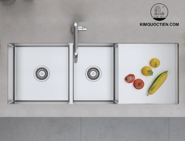 Tối ưu hóa không gian làm bếp, rửa chén trong nhà