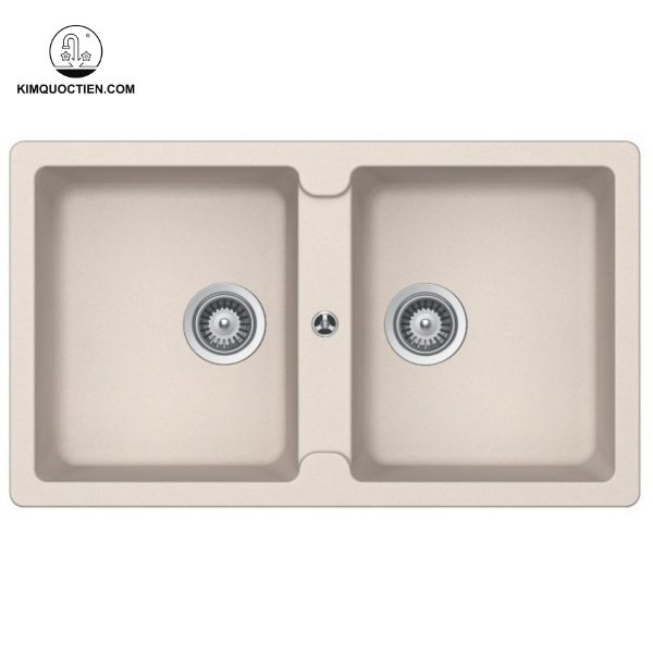 Chậu Rửa Chén HAFELE HS22-GEN2S90 577.25.410 Đá Màu Kem