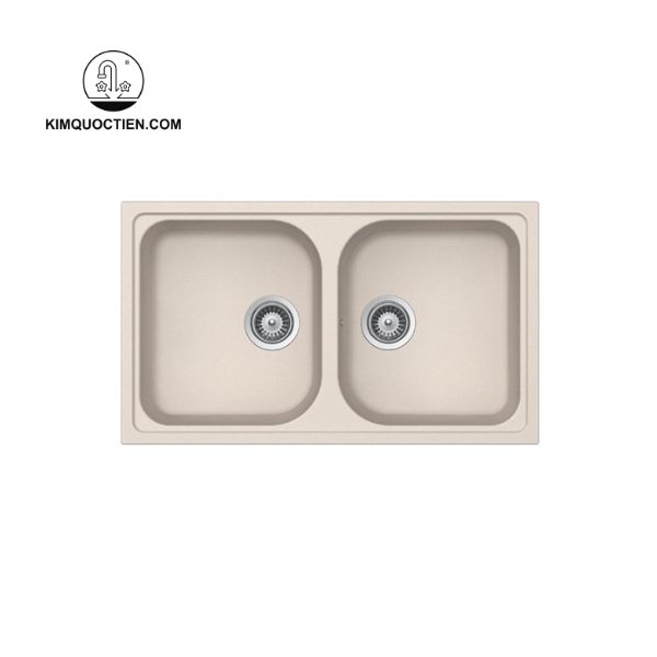 Chậu Rửa Chén HAFELE JULIUS HS-GD8650 570.35.480 Đá Màu Kem thiết kế sang trọng