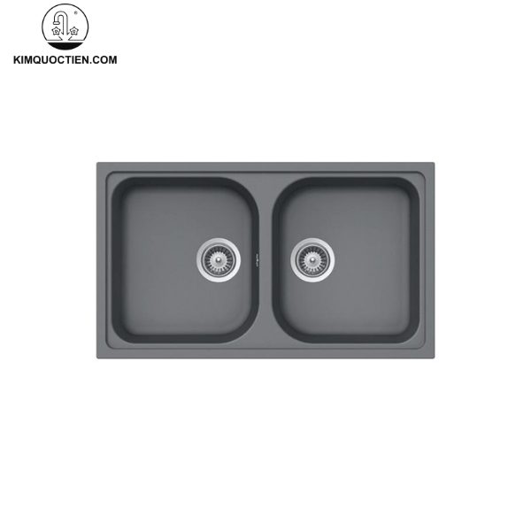 Chậu Rửa Chén HAFELE JULIUS HS-GD8650 570.35.580 Đá Màu Xám chịu nhiệt tốt, chống trầy xước