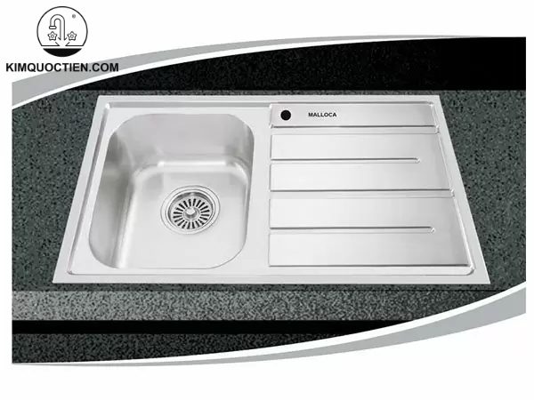 Ngăn rửa của chậu có độ sâu lý tưởng 200mm