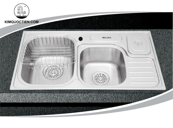 Chậu rửa chén Malloca MS 1024 làm từ chất liệu Inox 304