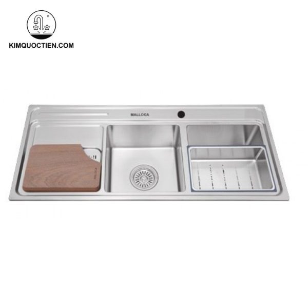 Chậu Rửa Chén MALLOCA MS 8816 N INOX 304 chính hãng độ bền cao