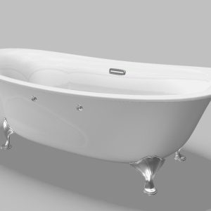 Bồn Tắm TOTO PPY1806PWNE#S Ngọc Trai, Đặt Sàn