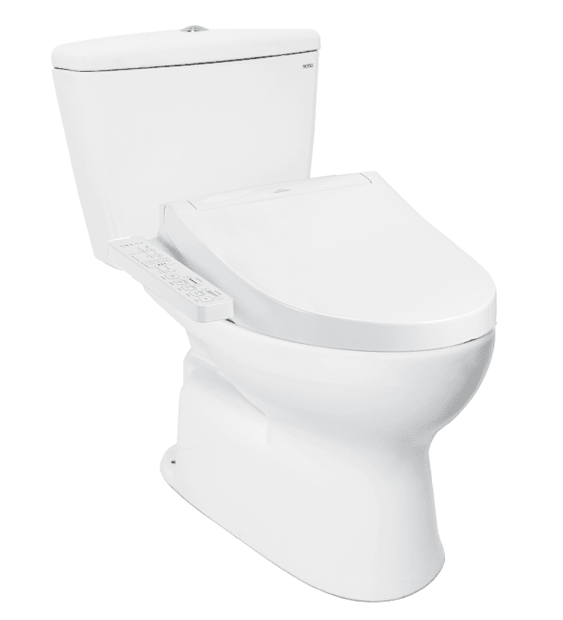 Bồn Cầu Điện Tử TOTO CS300DW16Y1#W Kèm Nắp Rửa Điện Tử WASHLET Dòng C2 - TCF23410AAA (220V)