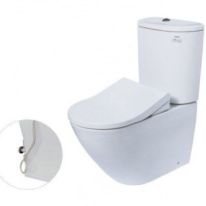 Bồn Cầu TOTO CS761DE5#XW 2 Khối Nắp Rửa Cơ TCW09S