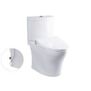 Bồn Cầu TOTO CS769DRE2#XW 2 Khối Nắp Rửa Cơ TCW07S