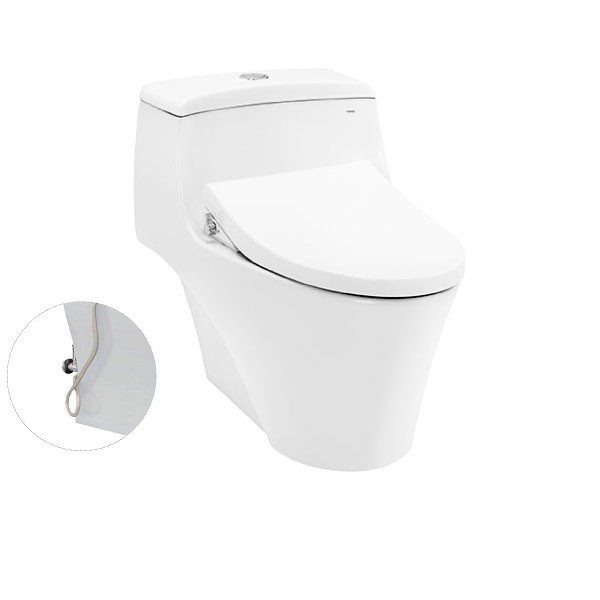 Bồn Cầu TOTO MS823DRE4#XW 1 Khối Nắp Rửa Cơ TCW1211A