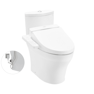 Bồn Cầu Điện Tử TOTO CS838DW7#XW Kèm Nắp Rửa Điện Tử WASHLET Dòng C2 - TCF6631A (220V)