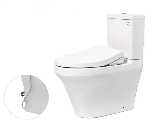 Bồn Cầu TOTO CS945DNE4#XW 2 Khối Nắp Rửa Cơ TCW1211A