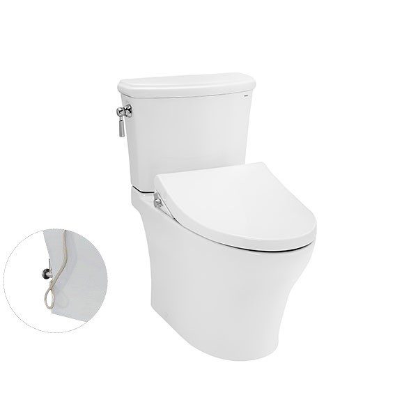 Bồn Cầu TOTO CS986GE4#XW 2 Khối Nắp Rửa Cơ TCW1211A