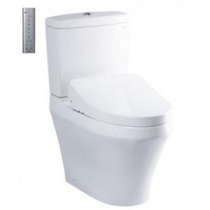 Bồn Cầu Điện Tử TOTO CS948CDW12#XW Kèm Nắp Rửa Điện Tử WASHLET (Loại Giấu Dây) Dòng S7 - TCF4911EZ (220V)