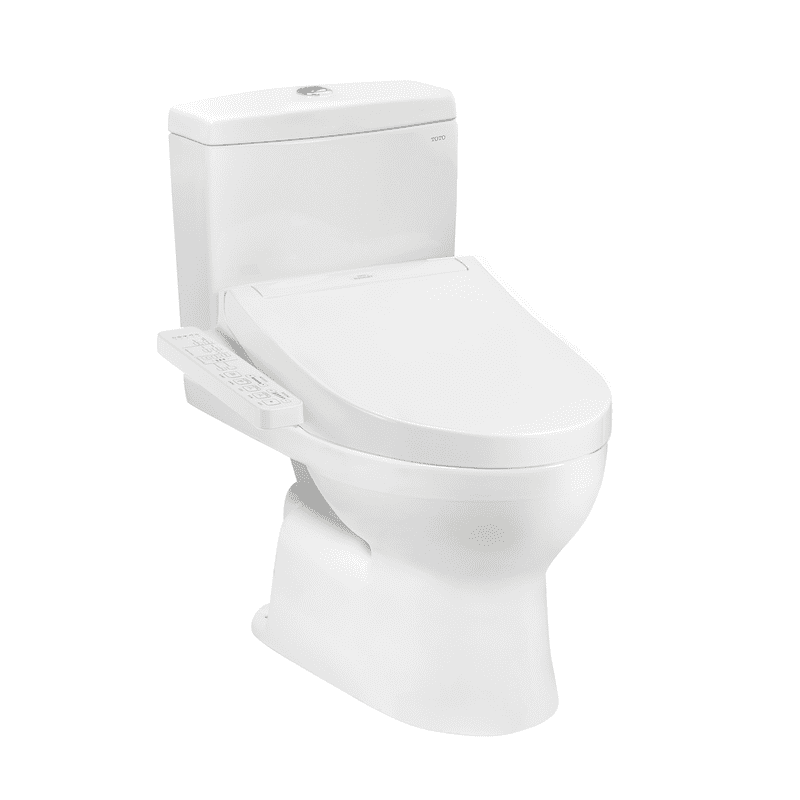 Bồn Cầu Điện Tử TOTO CS320DRW16#W Kèm Nắp Rửa Điện Tử WASHLET Dòng C2 - TCF23410AAA (220V)