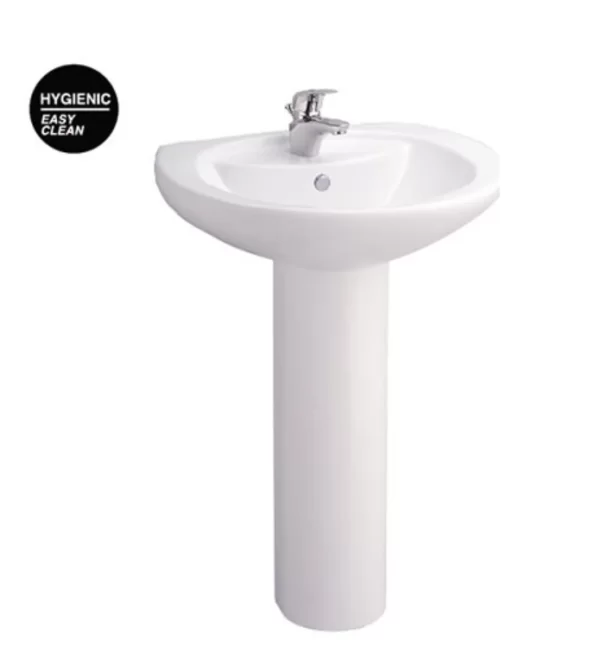Chân Dài Lavabo COTTO C411 Gắn Chậu Rửa