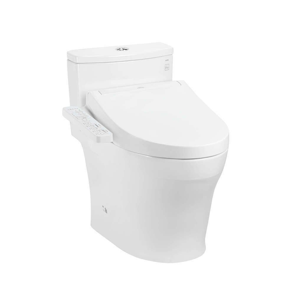 Bồn Cầu Điện Tử TOTO MS885CDW17#XW Kèm Nắp Rửa Điện Tử WASHLET (Loại Giấu Dây) Dòng C2 - TCF23460AAA (220V)