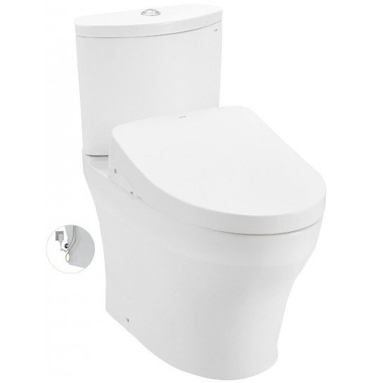 Bồn Cầu Điện Tử TOTO CS838DW11#XW Kèm Nắp Rửa Điện Tử WASHLET Dòng S7 - TCF4911Z (220V)
