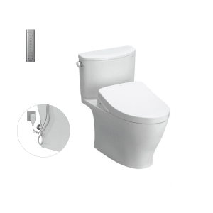 Bồn Cầu Điện Tử TOTO CS767RW11#XW Kèm Nắp Rửa Điện Tử WASHLET Dòng S7 - TCF4911Z (220V)