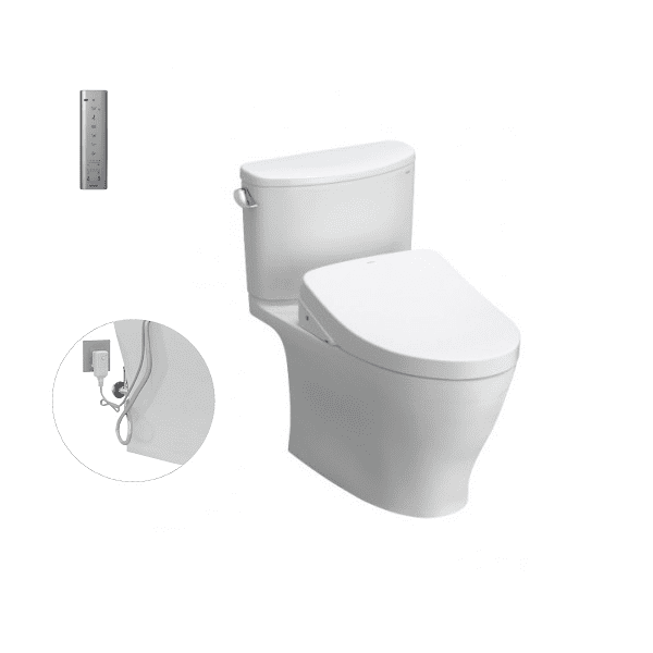 Bồn Cầu Điện Tử TOTO CS767RW11#XW Kèm Nắp Rửa Điện Tử WASHLET Dòng S7 - TCF4911Z (220V)