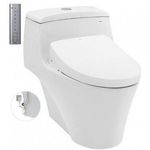 Bồn Cầu Điện Tử TOTO MS823DRW11#XW Kèm Nắp Rửa Điện Tử WASHLET Dòng S7 - TCF4911Z (220V)