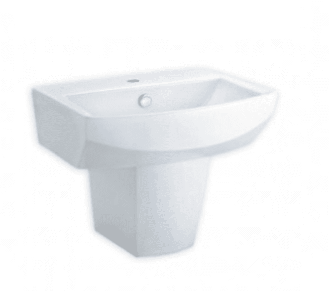 Chân Ngắn Lavabo COTTO C4250 Gắn Chậu Rửa