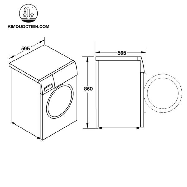 Máy giặt Hafele HW-F60B