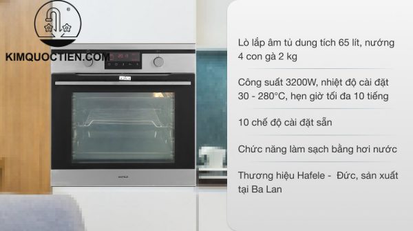 Lò nướng Hafele HO-KT60J