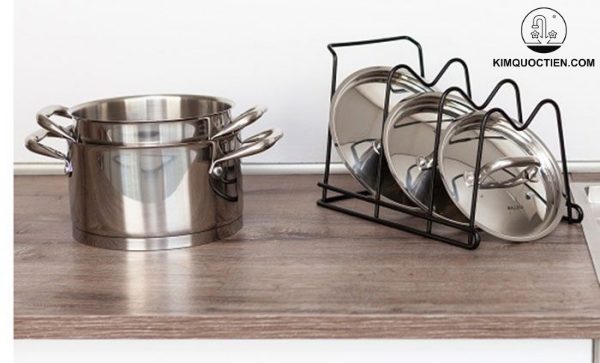 Kệ để nồi đa năng Malloca MPR-003H lớp sơn tĩnh điện cao cấp trên bề mặt kệ, chống trầy xước và bám bẩn hiệu quả