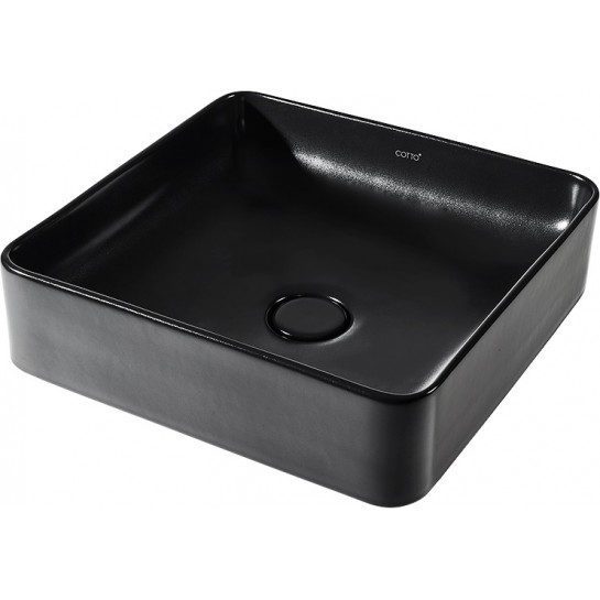 Chậu Rửa Lavabo COTTO C00341 MBK Đặt Bàn Màu Đen