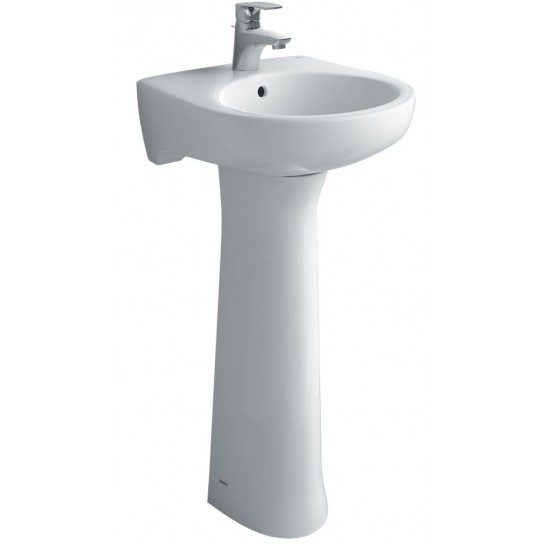 Chậu Rửa Lavabo INAX L-284V/L-284VD Kèm Chân Dài Treo Tường