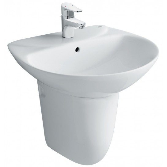 Chậu Rửa Lavabo INAX L-285V/L-288VC Kèm Chân Ngắn Treo Tường