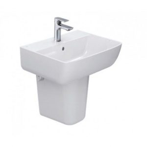 Chậu Rửa Lavabo INAX L-312V/L-298VC Kèm Chân Ngắn Treo Tường