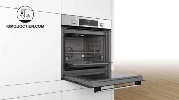 Lò Nướng BOSCH HBA5570S0B Âm Tủ 71L Serie 6 thiết kế hiện đại được làm từ thép không gỉ