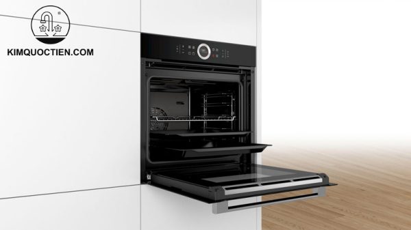 Lò Nướng BOSCH HBG635BB1 Âm Tủ 71L Serie 8 màn hình TFT hiển thị rõ ràng các thông số