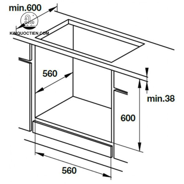 Lò Nướng HAFELE 535.02.611 Âm Tủ thiết kế rộng rãi hiện đại