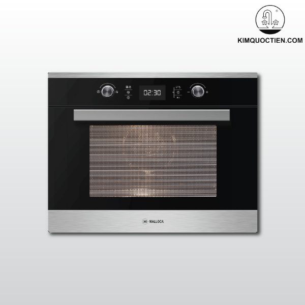 Lò nướng với màu đen chủ đạo tăng vẻ đẹp hiện đại cho căn bếp Việt