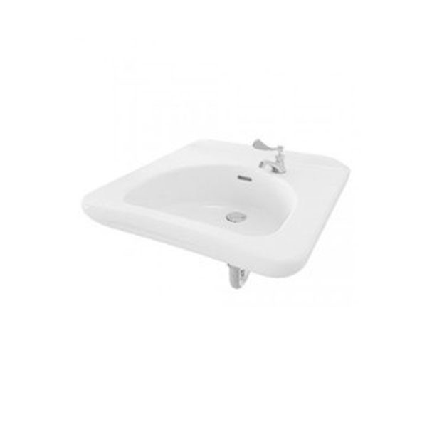 Chậu Rửa Mặt Lavabo TOTO LW103JT1#W/TL220D/T205QN Dành Cho Người Khuyết Tật