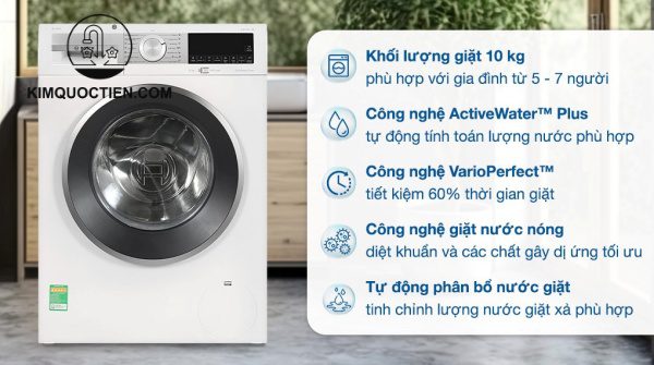 Máy giặt Bosch Serie 6 WGG254A0SG I-Dos