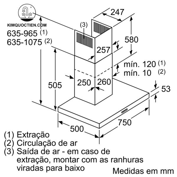 Máy hút mùi Bosch DWB77IM50
