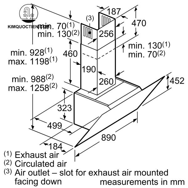 Máy Hút Mùi BOSCH DWK97JM60