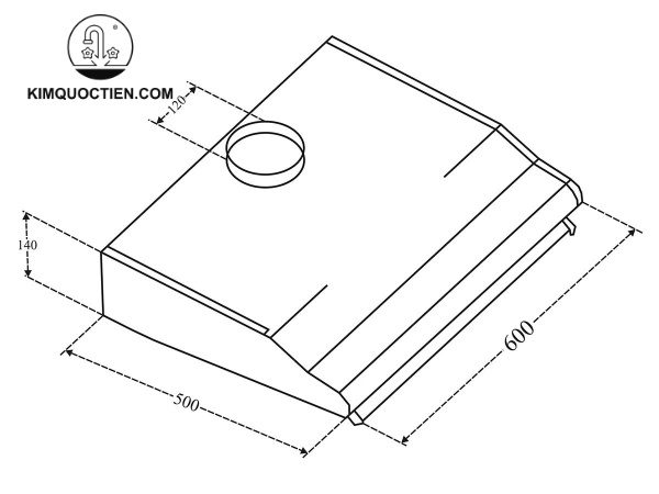 Máy hút mùi Eurosun EH-60C05D